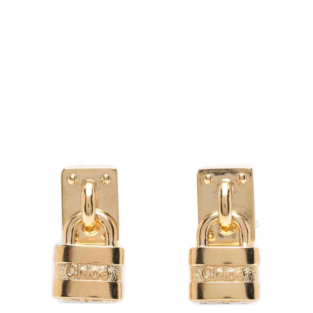 Chloé Gold Brass Women's Earrings
